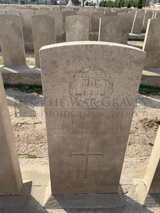 BAGHDAD (NORTH GATE) WAR CEMETERY - RUST, H E